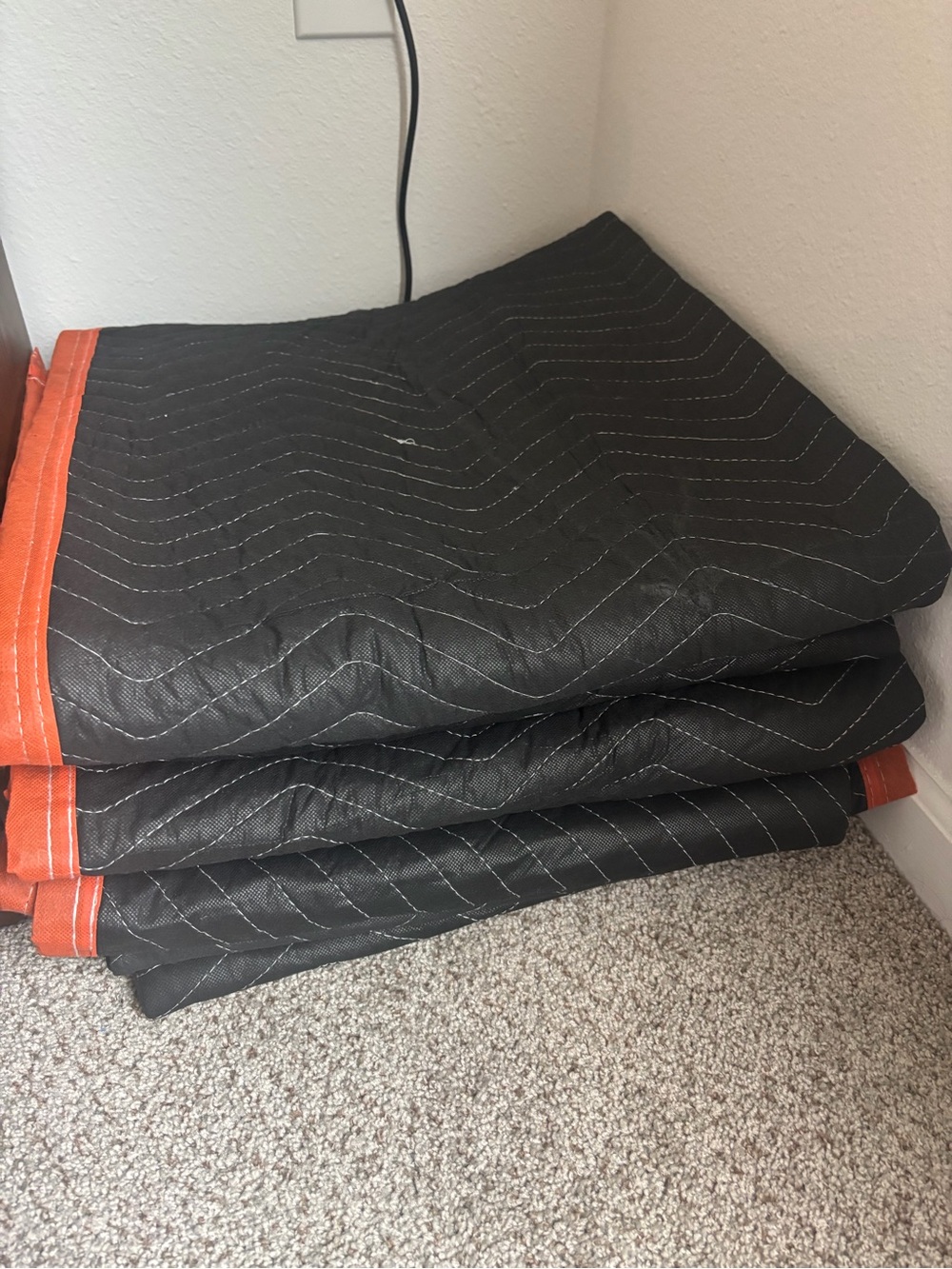 Simpli-Magic Heavy Duty Padded Moving Blankets 72" x 40" – 6 Pack – Packing